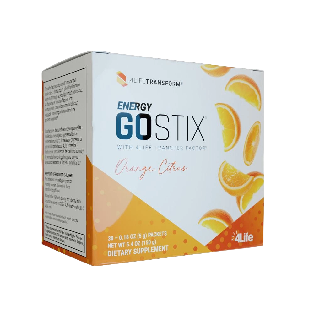 4Life Energy Go Stix Orange Citrus